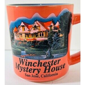 Winchester Mystery House San Jose,CA-Souvenir, Travel ,Collectible Fact Mug-NWOT